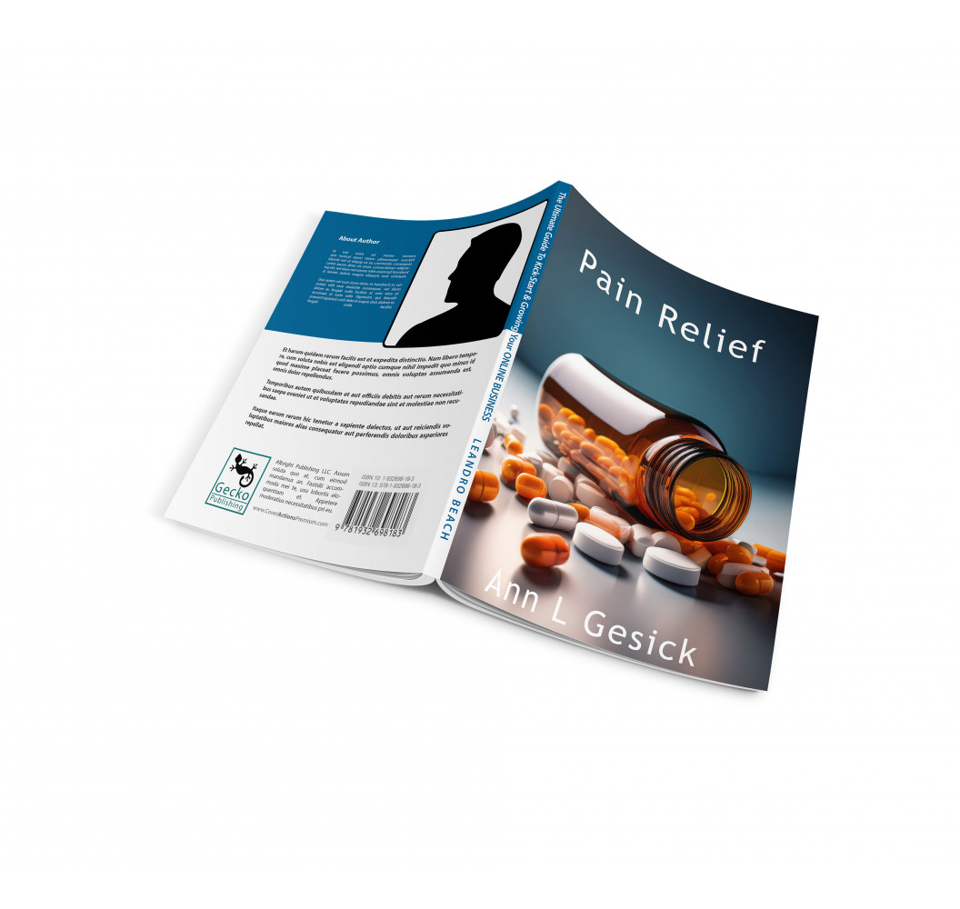 Open Paperback Book Mockup