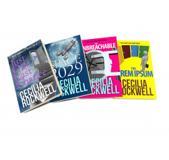 4 Book Set Mock Up Action- 5.25 x 8